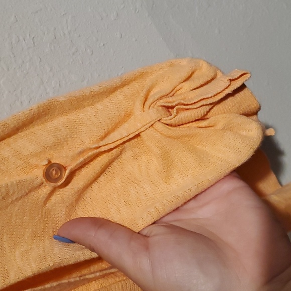 Maurice's Peach Carigan-large - Picture 3 of 5